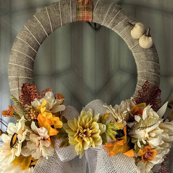 Sipp Deep South Fall Wreath - Picture 11 of 15